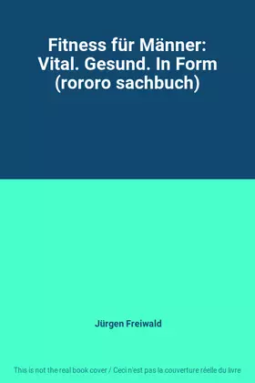 Couverture du produit · Fitness für Männer: Vital. Gesund. In Form (rororo sachbuch)