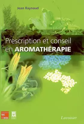 Couverture du produit · Prescription et conseil en aromathérapie