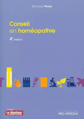 Couverture du produit · Conseil en homéopathie