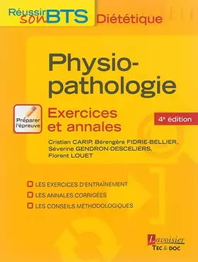 Couverture du produit · Physiopathologie: Exercices et annales
