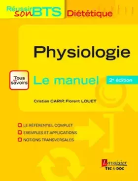 Couverture du produit · Physiologie: Bases physiologiques de la diététique