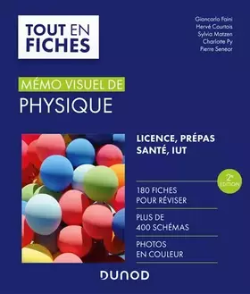 Couverture du produit · Mémo visuel de physique - 2e éd. - L'essentiel en fiches