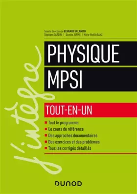 Couverture du produit · Physique tout-en-un MPSI