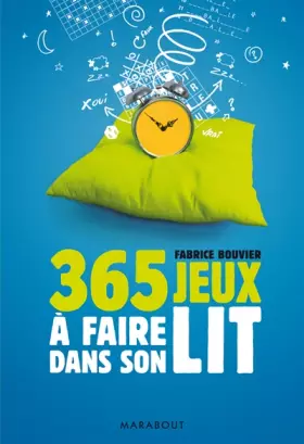 Couverture du produit · 365 jeux à faire dans son lit