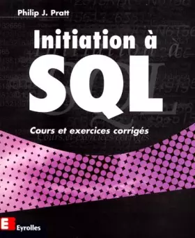 Couverture du produit · Initiation à SQL