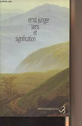 Couverture du produit · Sens et signification
