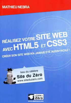 Couverture du produit · Réalisez votre site web avec HTML5 et CSS3