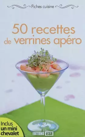 Couverture du produit · 50 recettes de verrines apéro