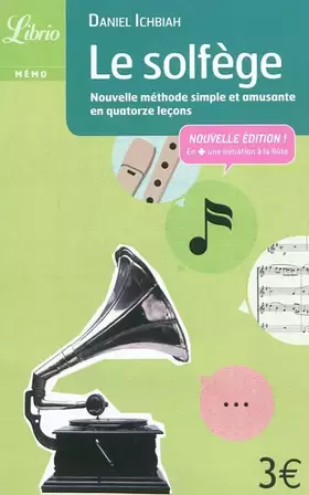 Couverture du produit · Solfège : Nouvelle méthode simple et amusante en quatorze leçons