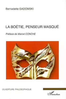 Couverture du produit · La Boétie, penseur masqué