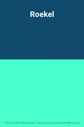 Couverture du produit · Roekel
