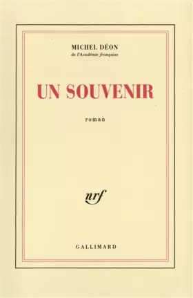 Couverture du produit · Un Souvenir