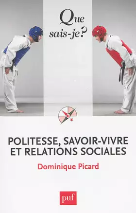 Couverture du produit · Politesse, savoir-vivre et relations sociales