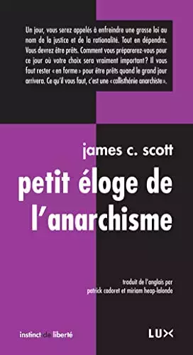 Couverture du produit · Petit éloge de l'anarchisme