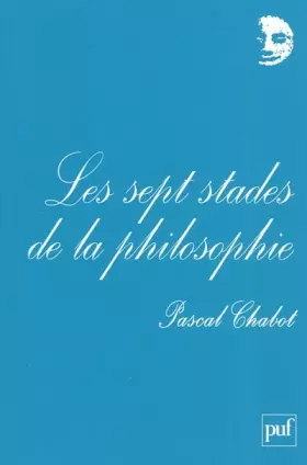 Couverture du produit · Les sept stades de la philosophie