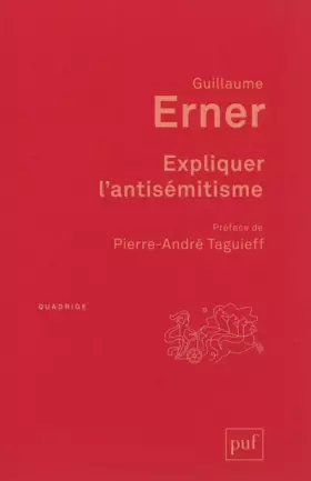 Couverture du produit · Expliquer l'antisémitisme: Le bouc-émissaire : autopsie d'un modèle explicatif