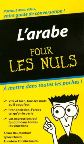 Couverture du produit · Arabe - Guide de conversation pour les Nuls
