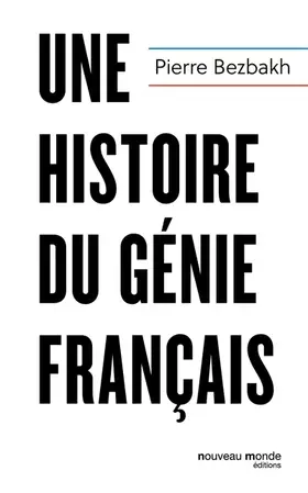 Couverture du produit · Une histoire du génie français