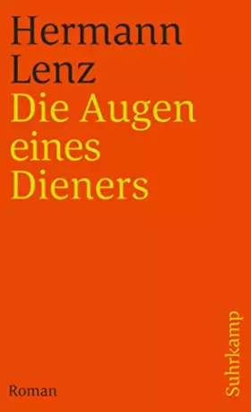 Couverture du produit · Die Augen eines Dieners: Roman (suhrkamp taschenbuch)