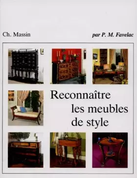 Couverture du produit · Reconnaître les meubles de style