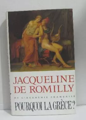 Couverture du produit · POURQUOI LA GRECE