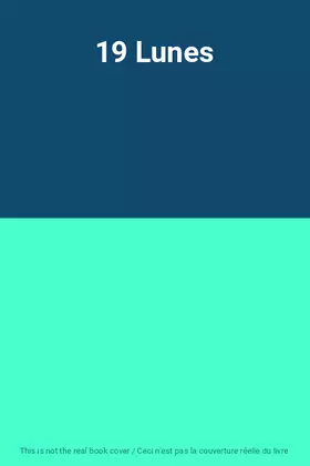 Couverture du produit · 19 Lunes