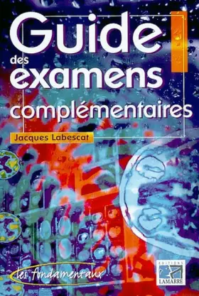 Couverture du produit · Guide des examens complémentaires