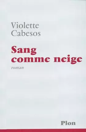 Couverture du produit · Sang comme neige