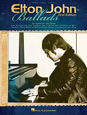 Couverture du produit · Elton John Ballads Piano, Vocal and Guitar Chords