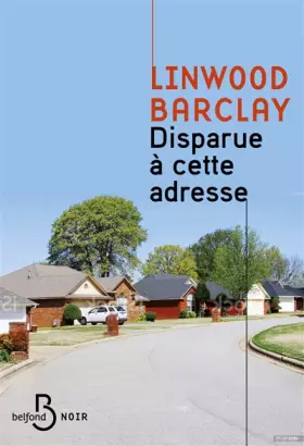 Couverture du produit · Disparue à cette adresse