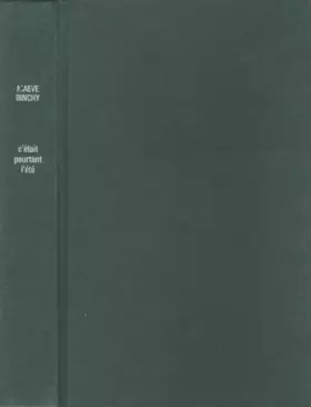 Couverture du produit · C'était pourtant l'été