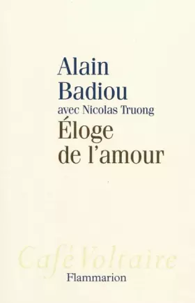 Couverture du produit · Éloge de l'amour
