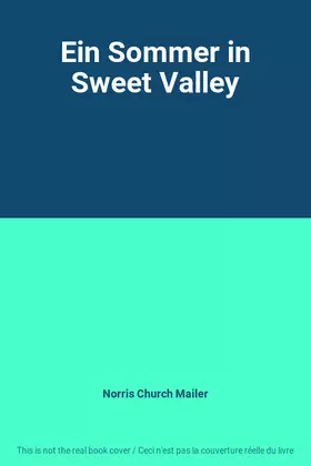 Couverture du produit · Ein Sommer in Sweet Valley