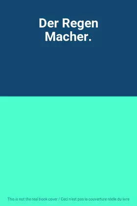 Couverture du produit · Der Regen Macher.