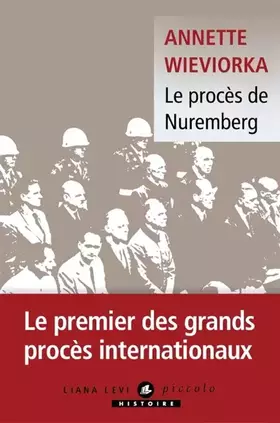 Couverture du produit · Le procès de Nuremberg
