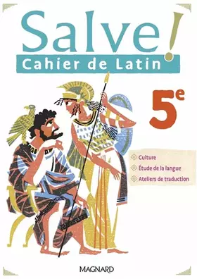 Couverture du produit · Salve ! Latin 5e (2022) - Cahier