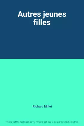 Couverture du produit · Autres jeunes filles