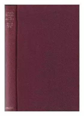 Couverture du produit · Tales, poems, essays / with an introduction by Laurence Meynell