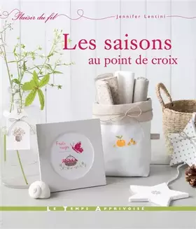 Couverture du produit · Les saisons au point de croix