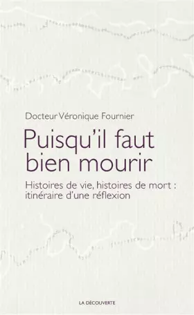 Couverture du produit · Puisqu'il faut bien mourir