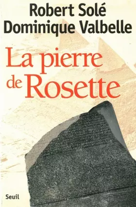 Couverture du produit · La pierre de Rosette