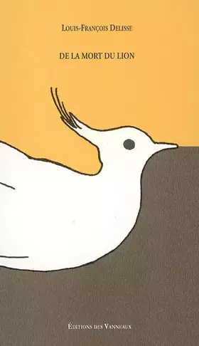 Couverture du produit · De la mort du lion