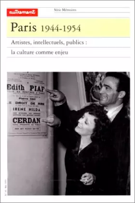 Couverture du produit · Paris, 1944-1954. Artistes, intellectuels, publics : La Culture  comme enjeu