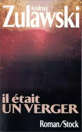 Couverture du produit · Il était un verger