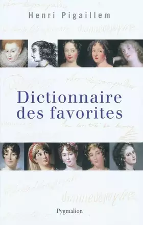 Couverture du produit · DICTIONNAIRE DES FAVORITES