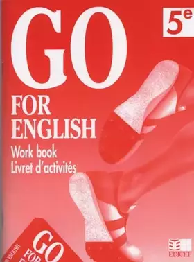 Couverture du produit · Go for English 5e / Livret d'activités (Afrique centrale)
