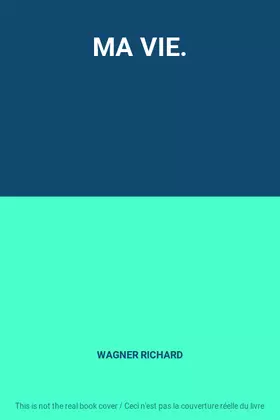 Couverture du produit · MA VIE.