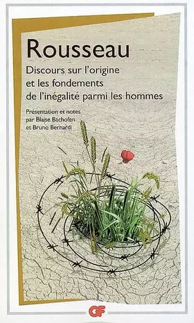 Couverture du produit · Discours sur l'origine et les fondements de l'inégalité parmi les hommes