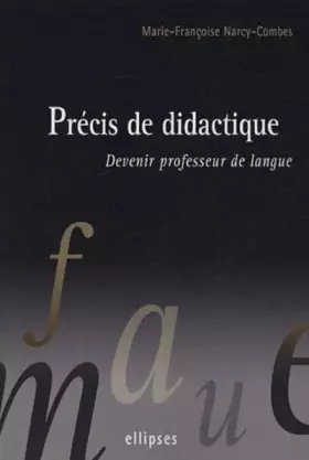 Couverture du produit · Précis de didactique : Devenir professeur de langue
