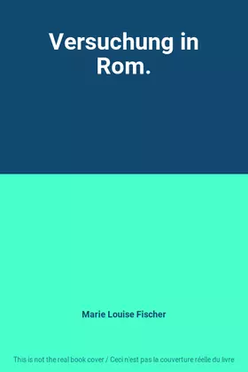Couverture du produit · Versuchung in Rom.